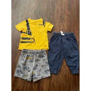 Carters boys 12 month construction outfit